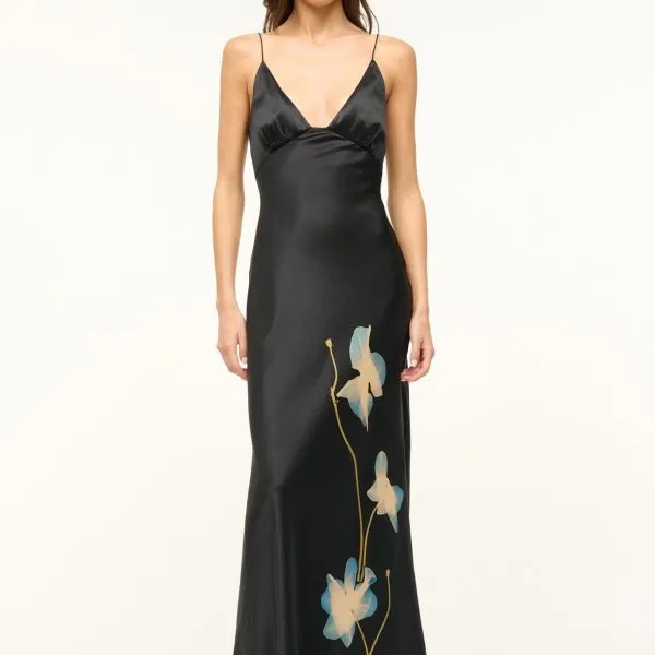 HANK SILK DRESS | BOTANICAL SHADOWS