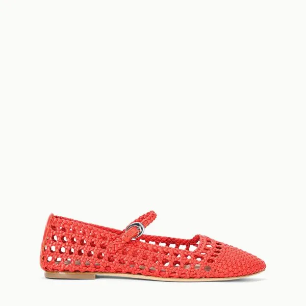 NELL MARY JANE FLAT | WILD POPPY