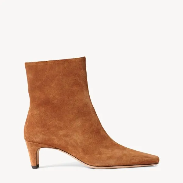 WALLY ANKLE BOOT | TAN SUEDE