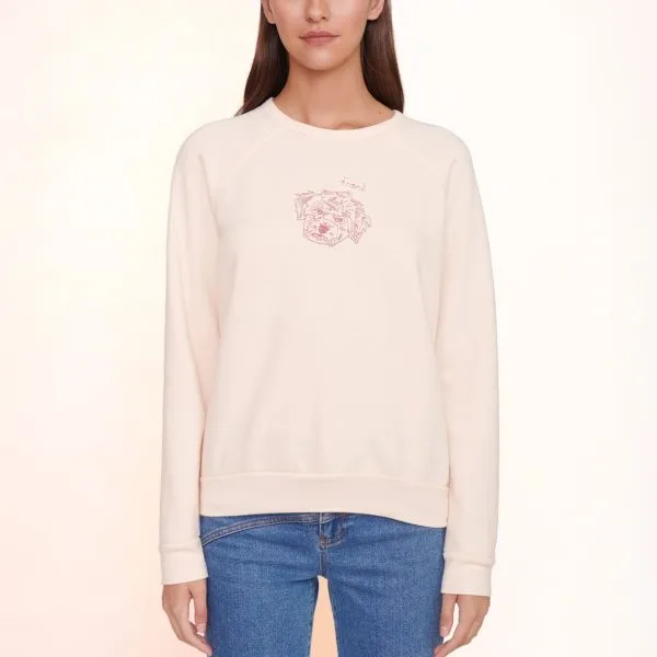 CUSTOM STAUD x C.BONZ SWEATSHIRT | PINK