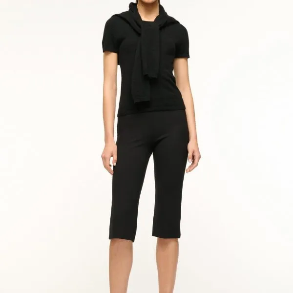 EASY CASHMERE TEE | BLACK