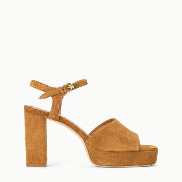 JODIE PLATFORM HEEL | TAN