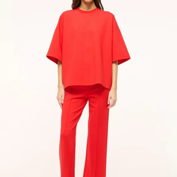KNACK PANT | RED ROSE