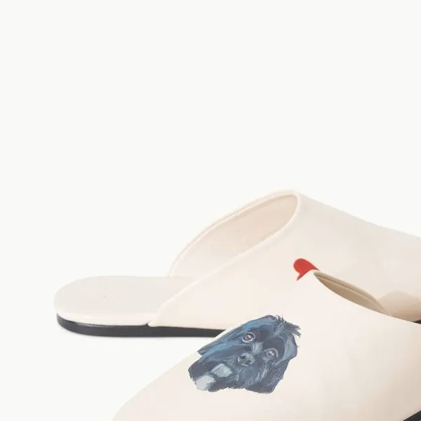 CUSTOM ABBY SLIPPER | CREAM