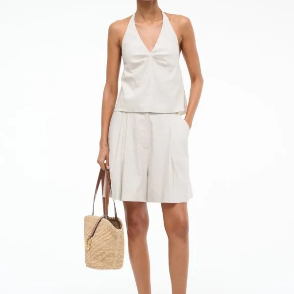 CRUZ LINEN SHORT | NATURAL