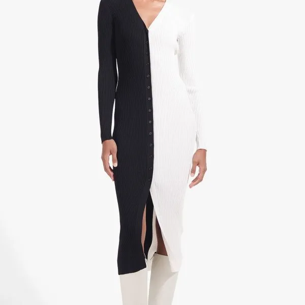SHOKO SWEATER | BLACK WHITE