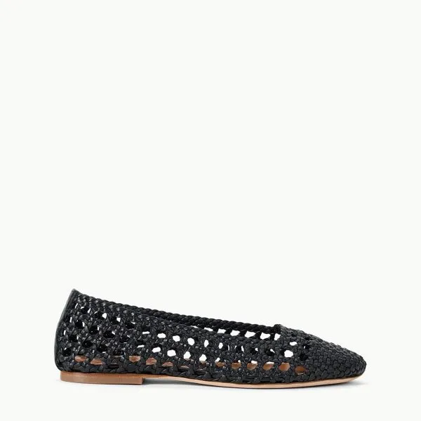 NELL CROCHET BALLERINA | BLACK