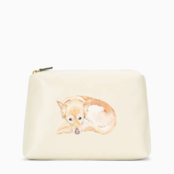 CUSTOM SHIRLEY POUCH | CREAM