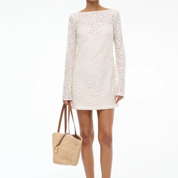 MAYA DRESS | TINY BLOOM IVORY