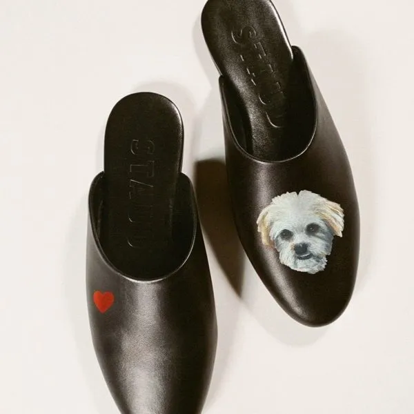 CUSTOM ABBY SLIPPER | BLACK