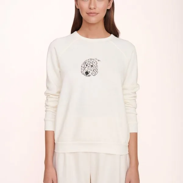 CUSTOM STAUD x C.BONZ SWEATSHIRT | CREAM